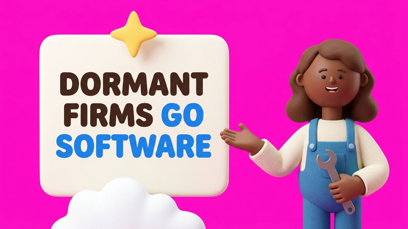Small business owner filing dormant company accounts on a laptop using online accounting software